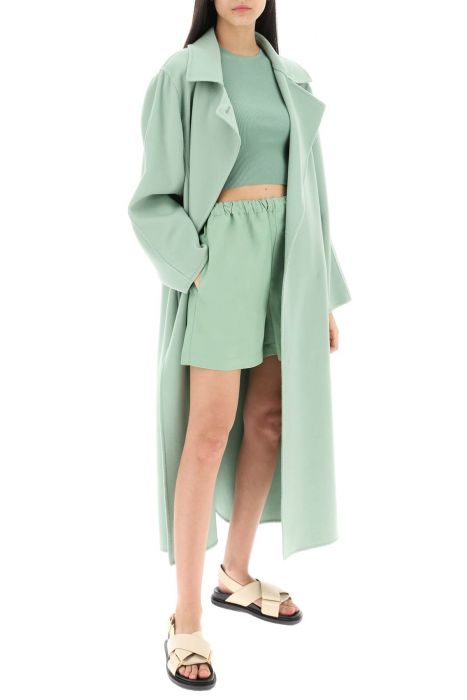 max mara 'turku' ribbed cropped top