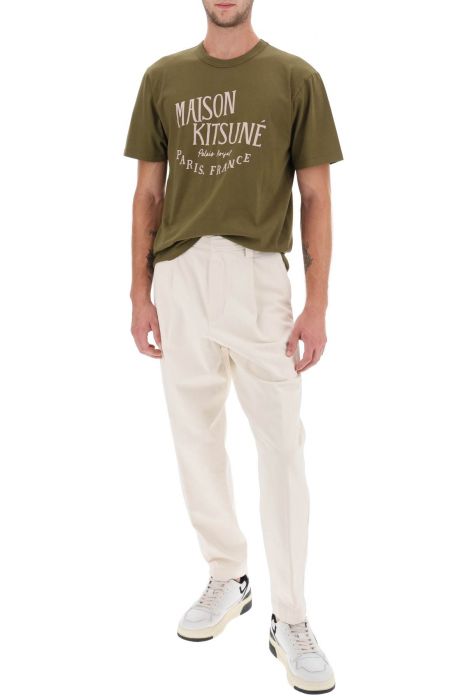 maison kitsune 'palais royal' print t-shirt