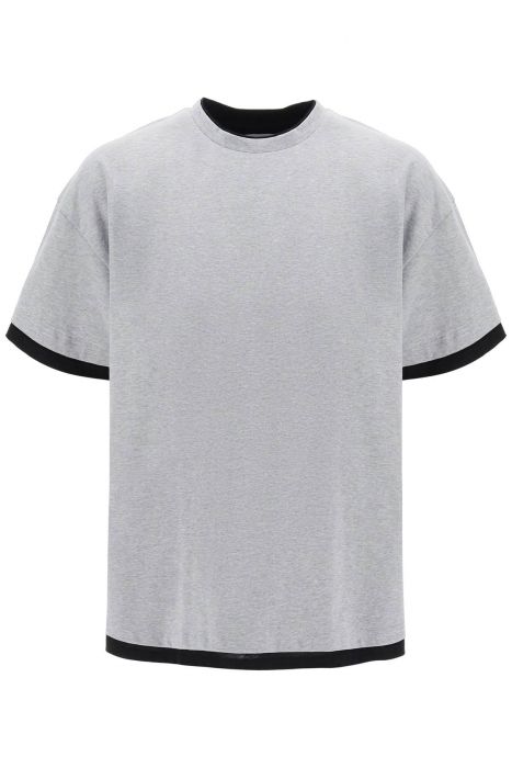 jil sander double-layered t-shirt