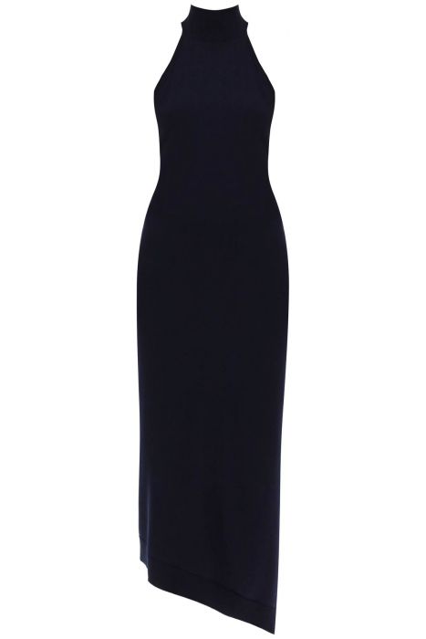 fendi asymmetric wool knit dress