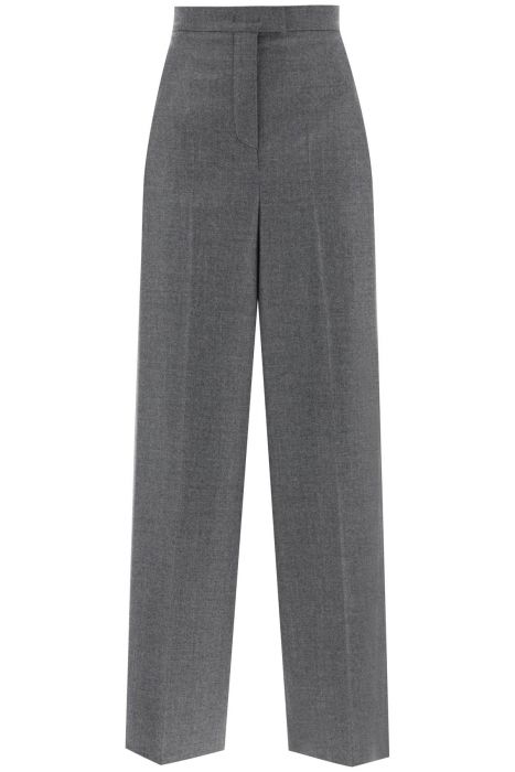 fendi melange wool palazzo pants