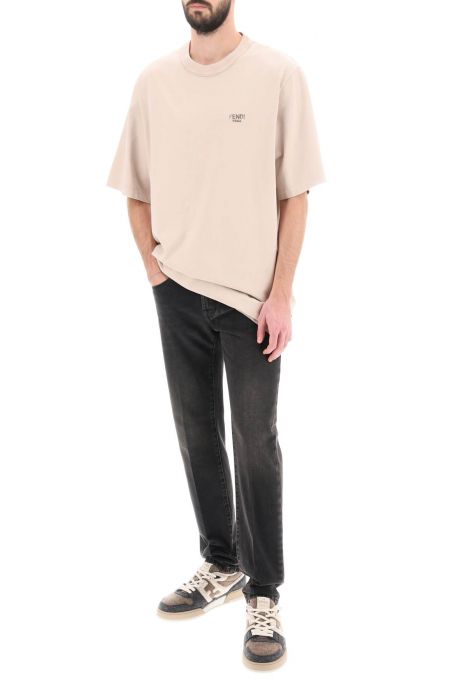 fendi washed jersey t-shirt