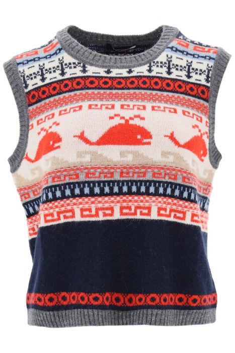 weekend max mara sughero alpaca knit vest
