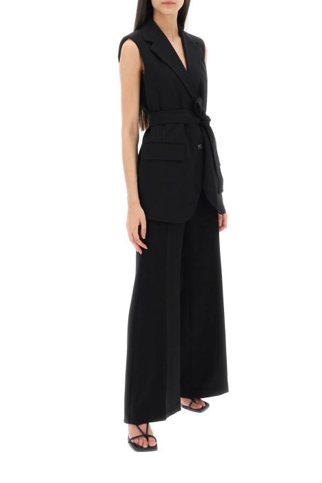 weekend max mara 'nido' waistcoat in jersey