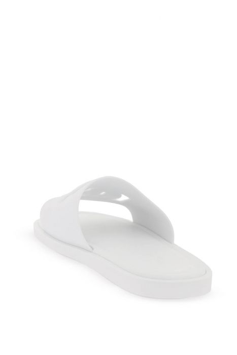 dolce & gabbana dg rubber slides