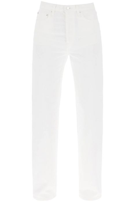 toteme straight cut loose jeans