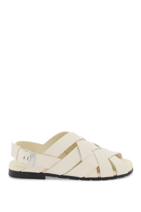 bottega veneta leather alfie sandals