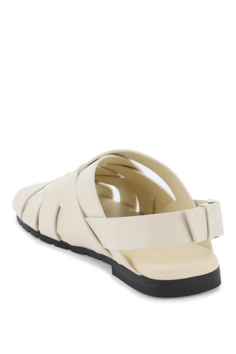 bottega veneta leather alfie sandals