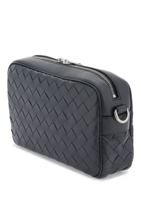 bottega veneta small intrecciato camera bag