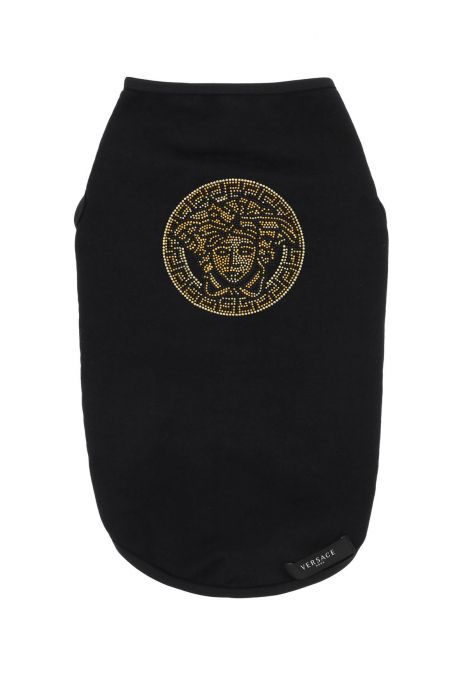 versace t-shirt per cani con medusa