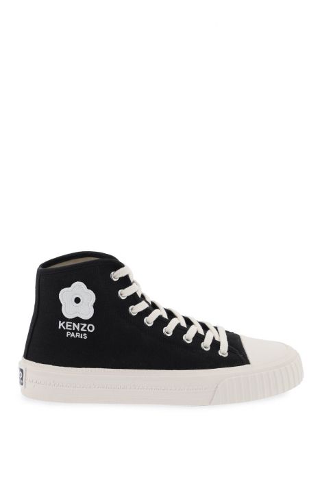 kenzo canvas kenzo foxy high-top sneakers