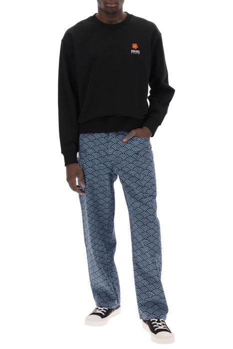 kenzo sweatshirt with bokè flower patch