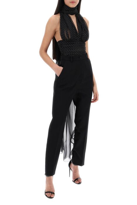 dolce & gabbana wool gabardine cigarette pants.