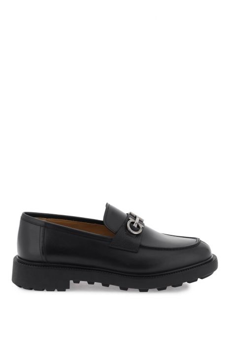 ferragamo mocassini con gancini