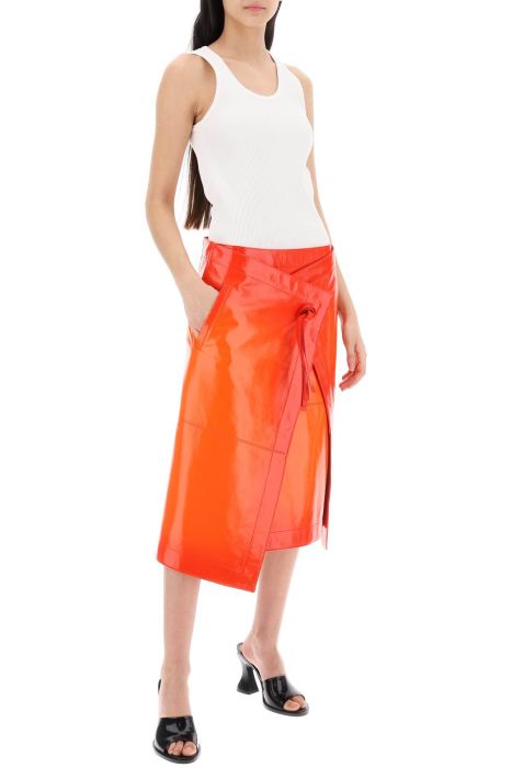 bottega veneta "shiny leather ombre effect
