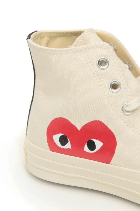 comme des garcons play comme des garcons play chuck 70 hi-top sneakers