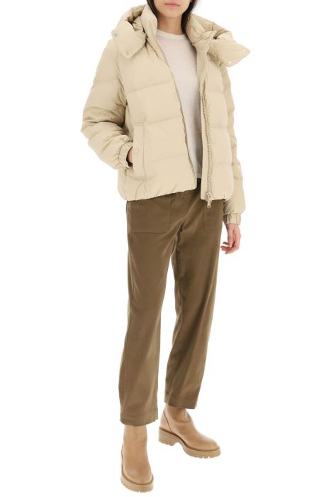 woolrich down jacket with detachable hood