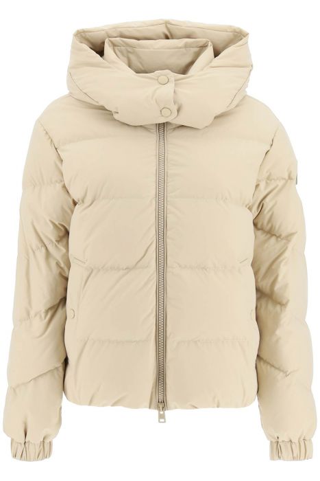 woolrich down jacket with detachable hood
