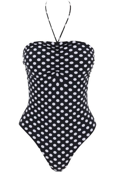saint laurent costume intero a pois