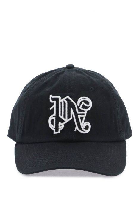 palm angels monogram baseball cap