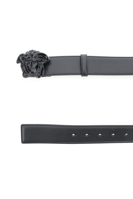 versace "la medusa" leather belt