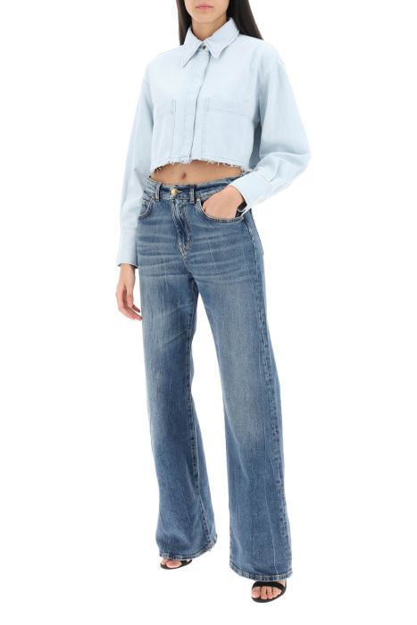 pinko jeans loose a gamba ampia wanda