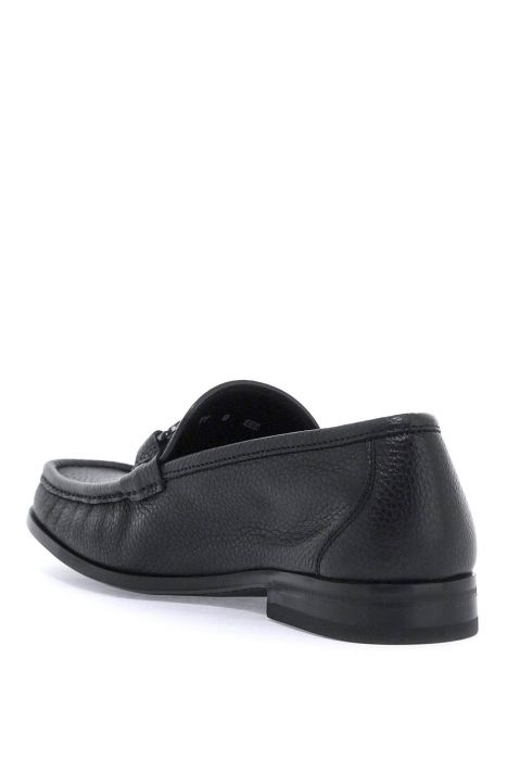ferragamo loafers with buckle and hooks