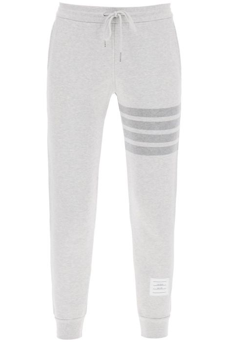 thom browne joggers 4-bar in cotone