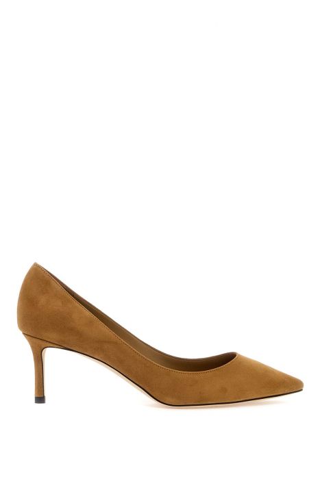 jimmy choo décolleté romy 60 in pelle scamosciata