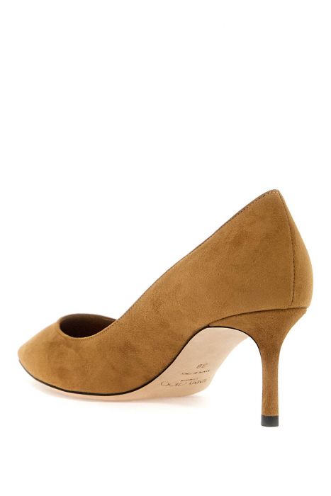 jimmy choo suede romy 60 pumps