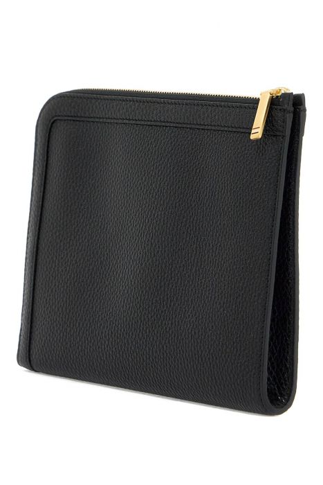 thom browne "embossed leather pouch