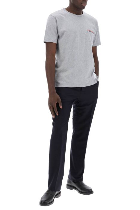 thom browne rwb pocket t-shirt