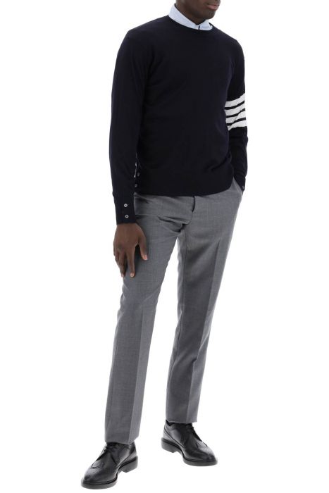 thom browne oxford cotton button-down shirt