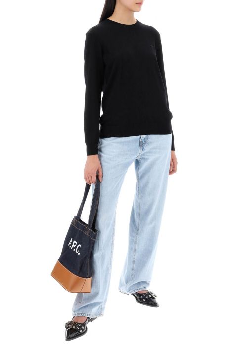 a.p.c. wool crewneck pullover
