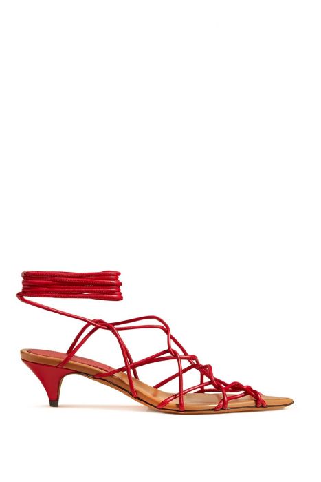 khaite "arden low heel sand