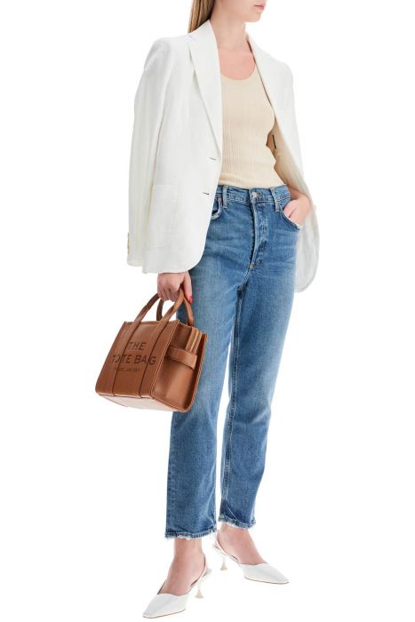 agolde riley cropped jeans