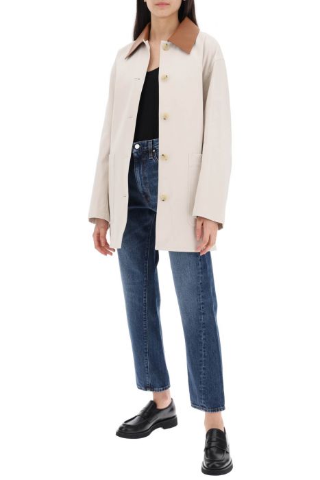 toteme twisted seam straight jeans