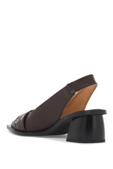 ganni slingback decollet
