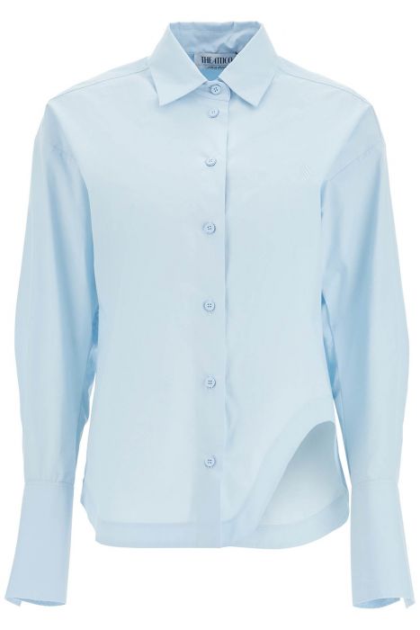 the attico camicia eliza con spacco sagomato