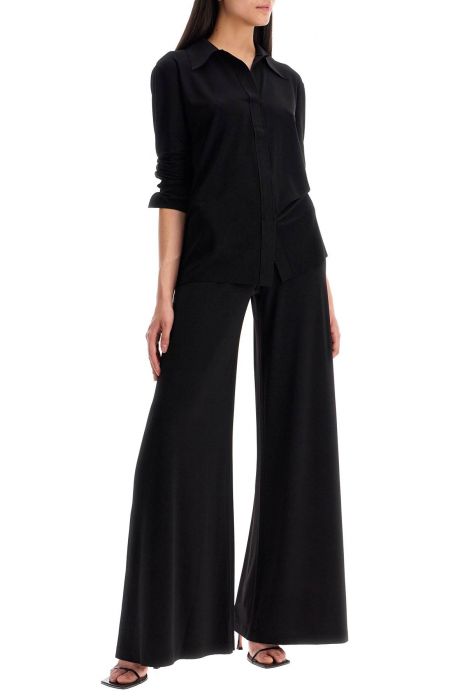 norma kamali nk fluid lycra blouse for