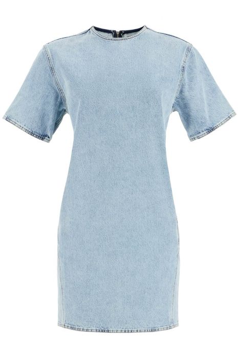 toteme short denim dress