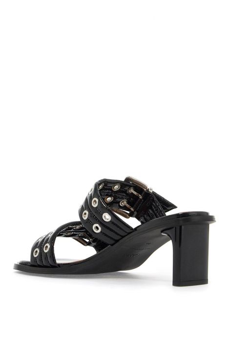 ganni "women's patent buckle m