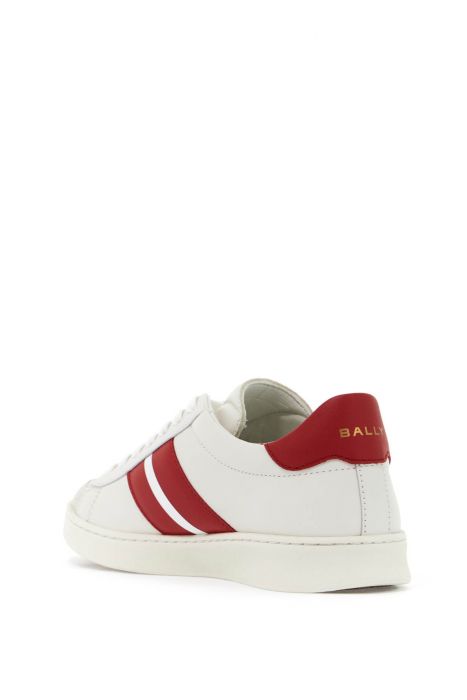 bally smooth leather thiago sneakers in