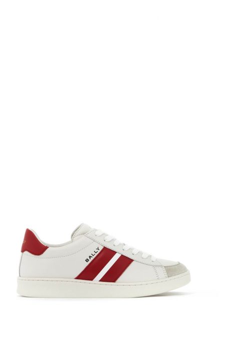 bally smooth leather thiago sneakers in