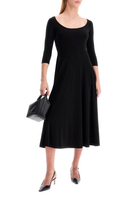 norma kamali reversible v-neck dress