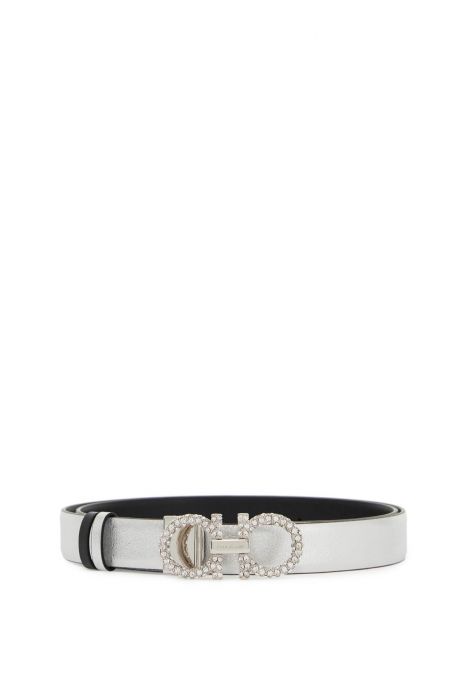 ferragamo reversible rhinestone g