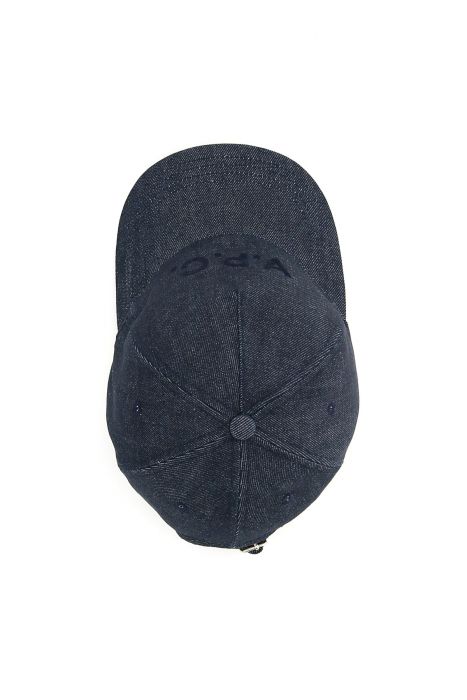 a.p.c. eden denim baseball cap