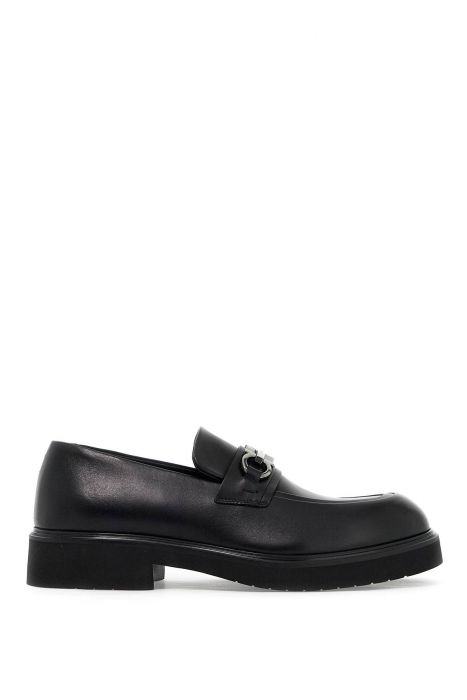 ferragamo mocassini ornamento gancini