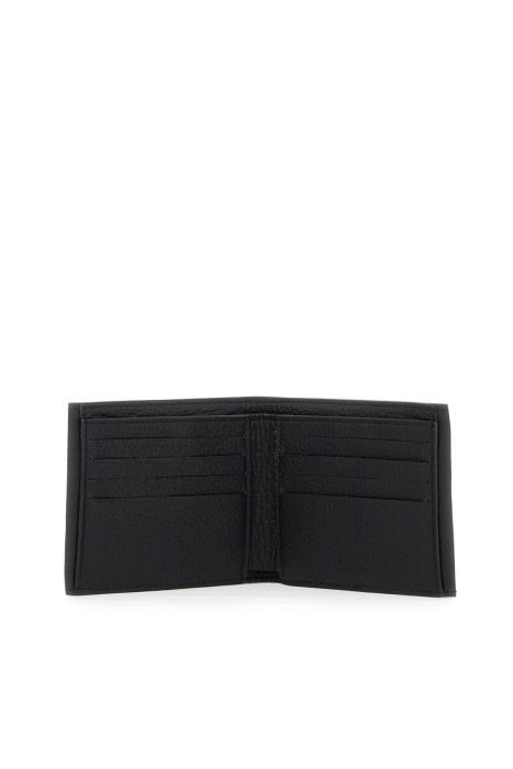 zegna leather bifold wallet