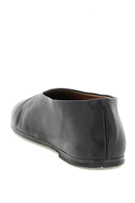 marsell leather coltellaccio ballet flats